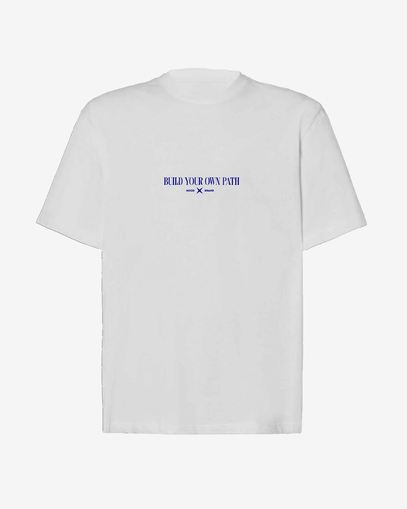 Camiseta hood Unisex Oversize modelo Break the Ball color Blanca