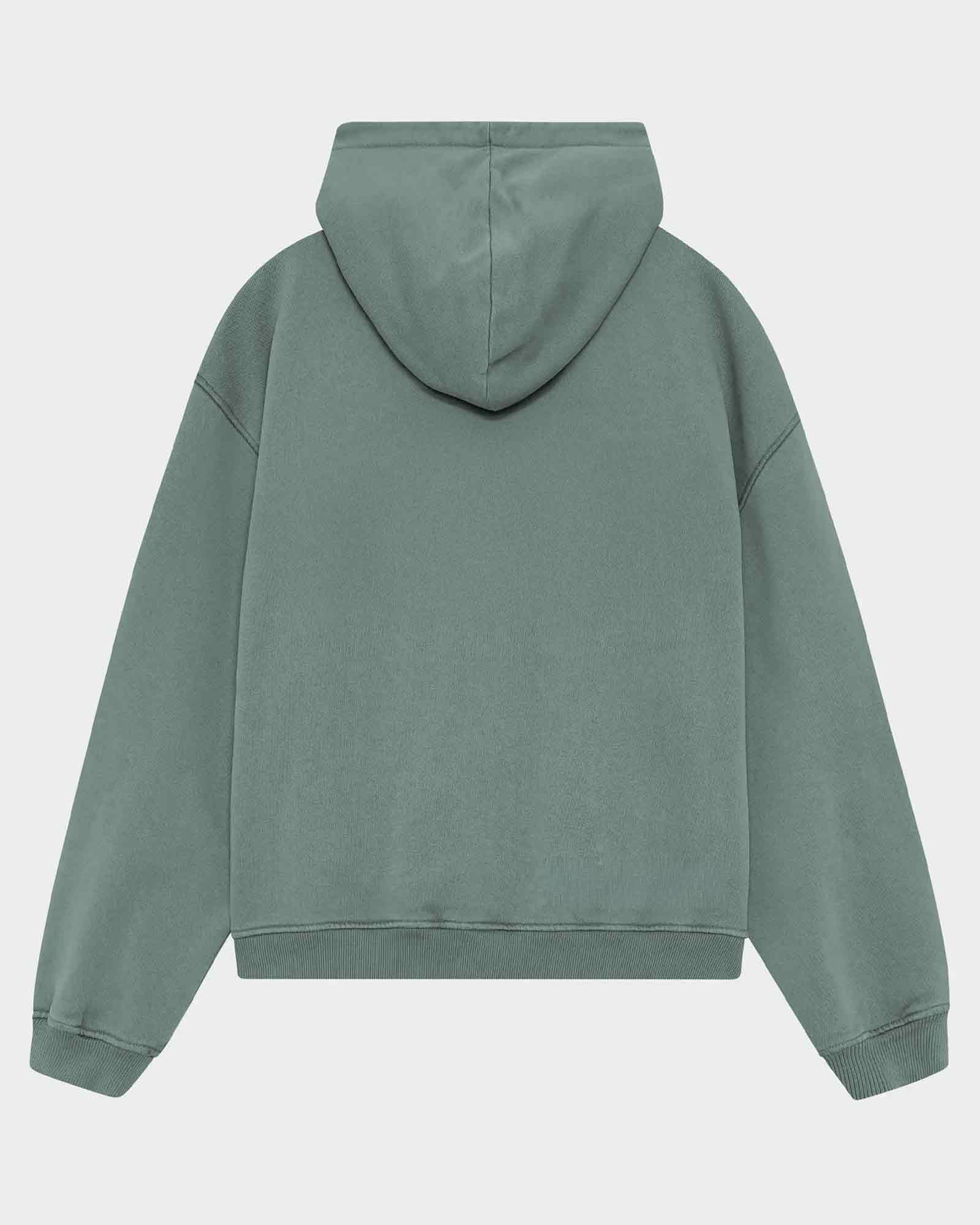 Sudadera Hood Oversize Keep Shining color Teal