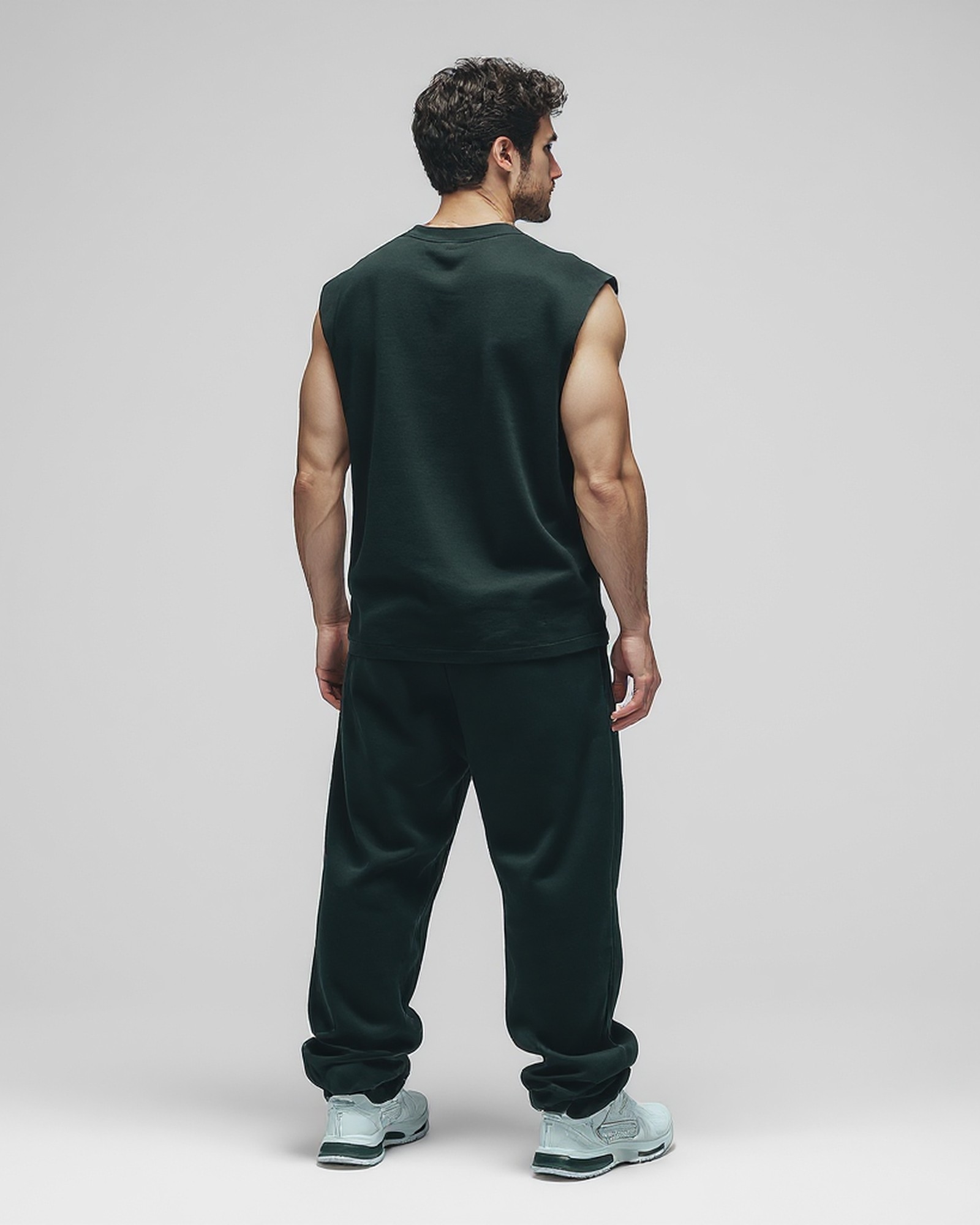 Camiseta sin mangas hood Training color negro