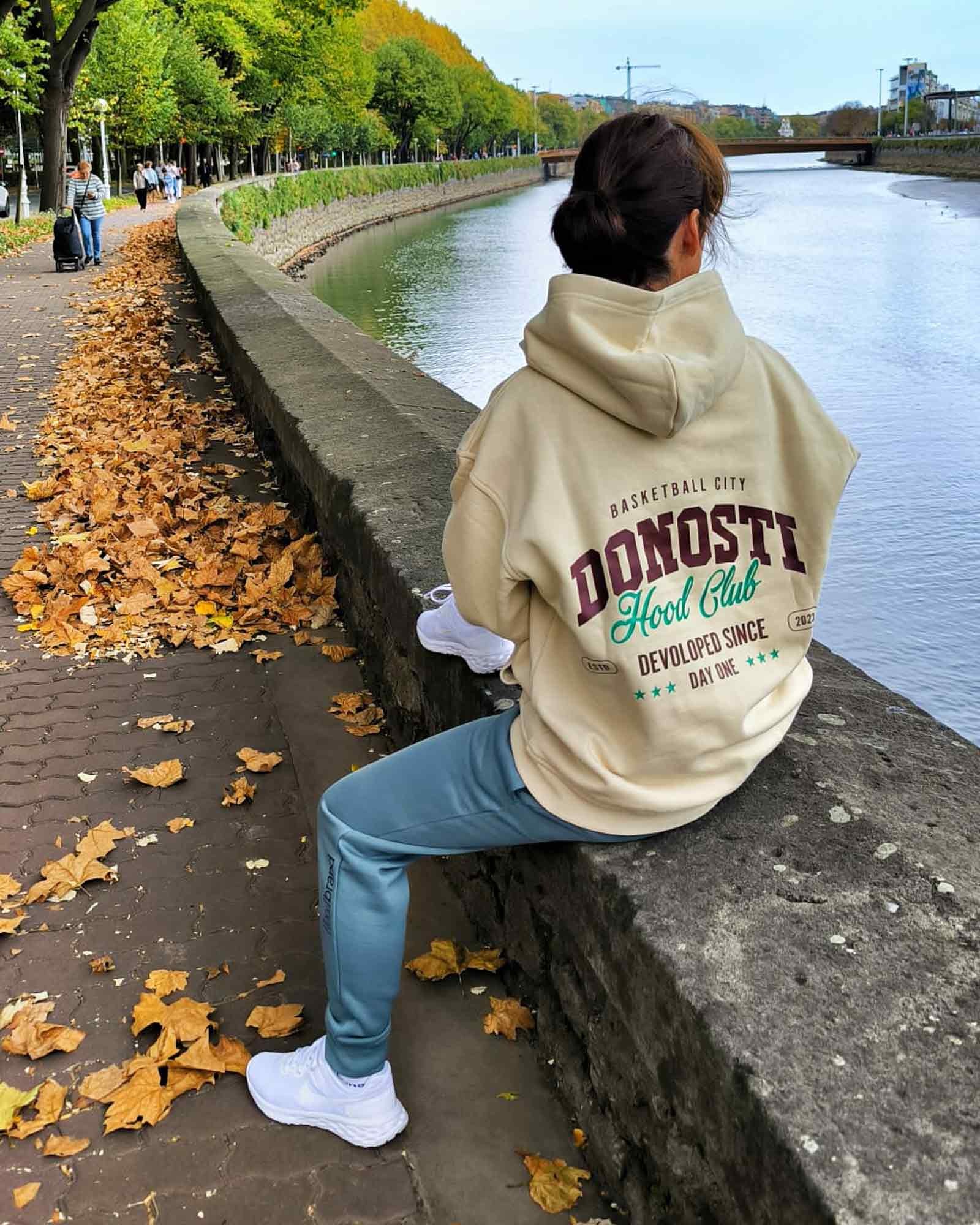 Pantalón unisex hood en color Teal