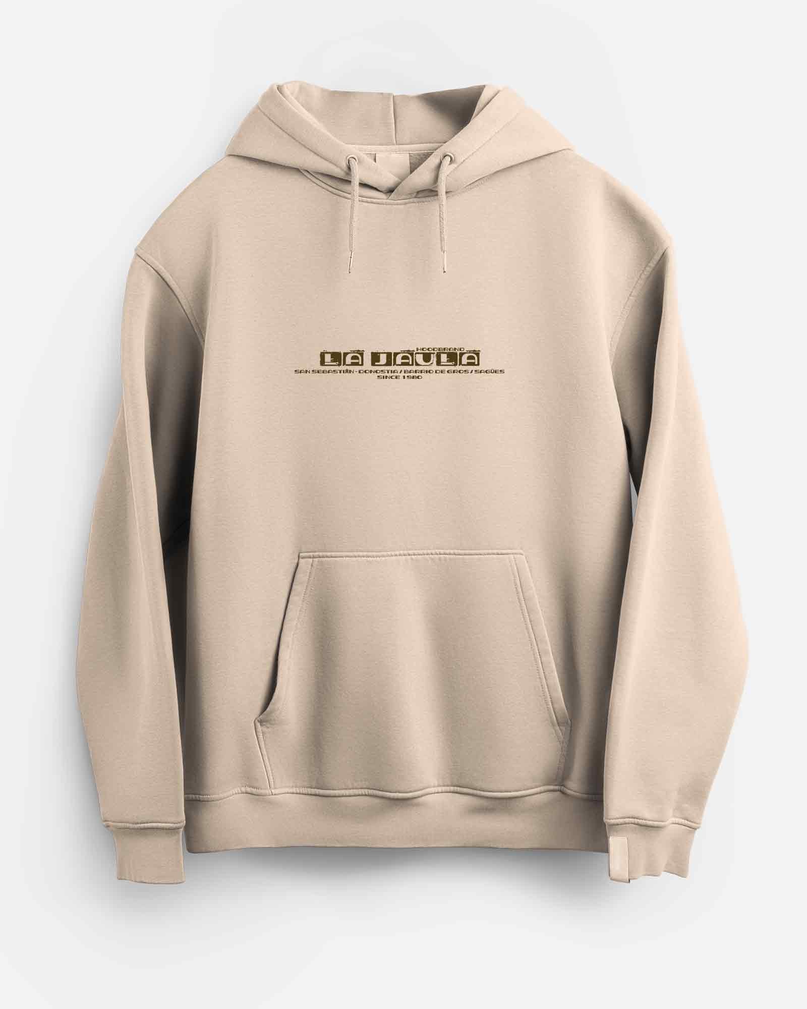 Sudadera hood Unisex La Jaula en Buttercream